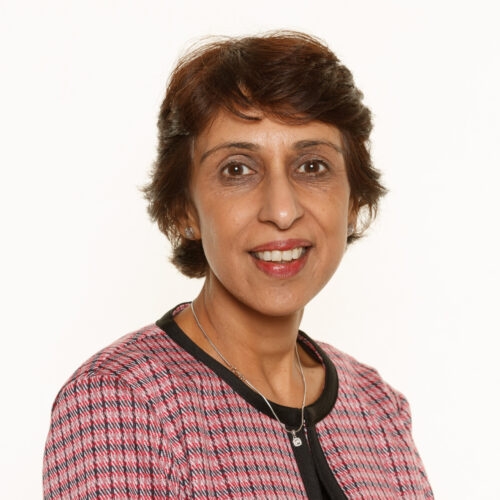 Headshot of Mona Shah, Board Member.
