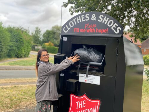 Clothes Banks have been installed across Northamptonshire