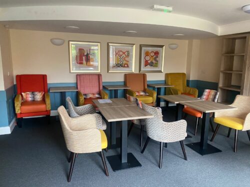 The lounge at one of our Independent Living schemes, Perkins Court, in Wellingborough